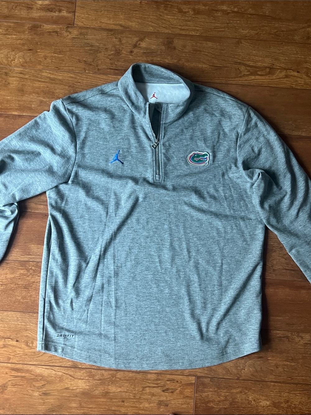 Florida Gators Jordan Gray Heather Quarter-Zip